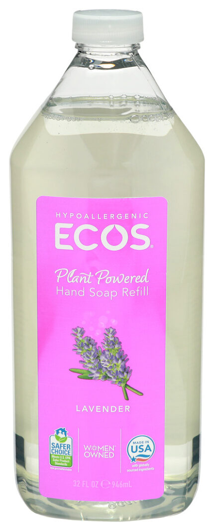 Ecos Hand Soap Refill,Lavender 32 Fz