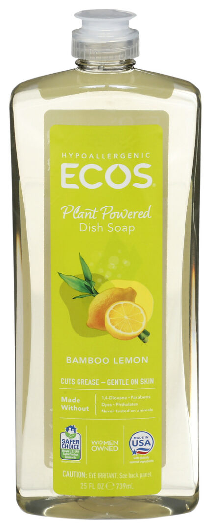 Ecos Dishmate,Bamboo Lemon 25 Fz