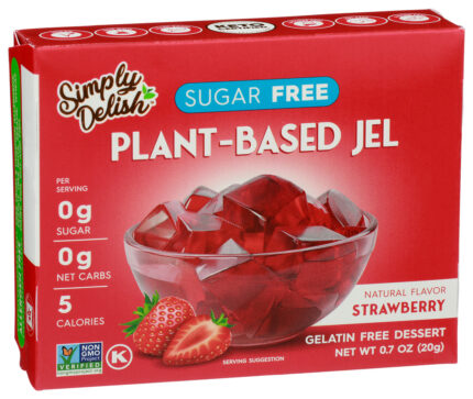 Simpds Jel Dsrt,Strawberry .7 Oz