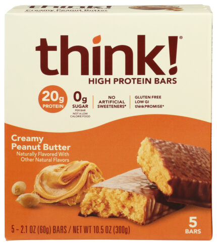 Think! Bar,H-Prot,Crmy Pnutbtr 5/2.1 Oz
