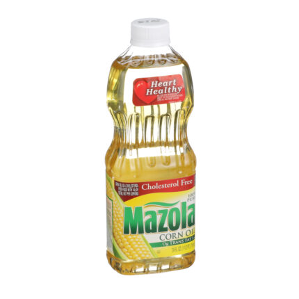 Mazola, Corn Oil Cholesterol Free, Case Of 12, 24 Fl Oz