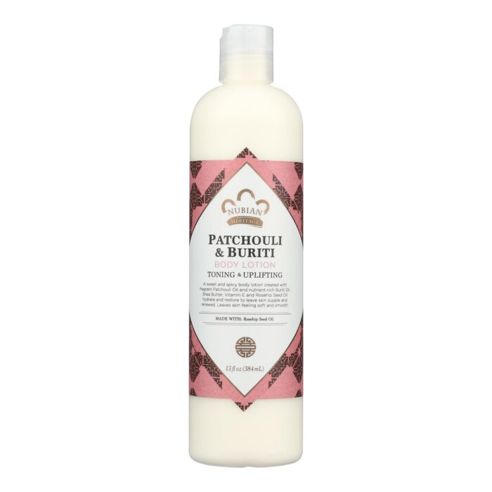 Nubian Body Lot,Patchouli&Buriti 13 Fz - Image 1