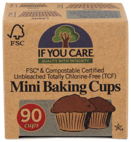 Ifyc Baking Cups,Mini 90 Ct