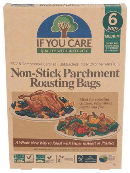 Ifyc Parchment Bag,Non Stk,Med 6 Ct