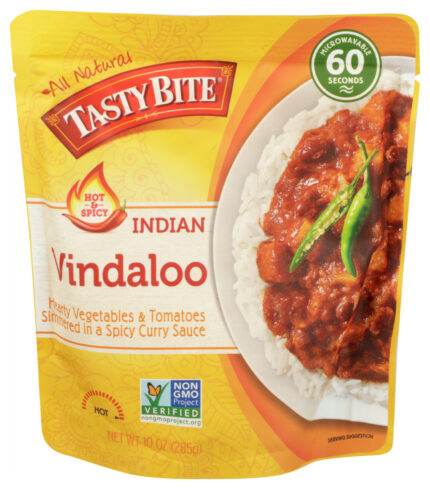Tasty Entree,Vindaloo Hot&Spicy 10 Oz