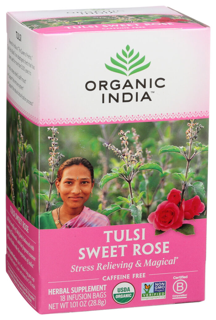 Ogindi Tulsi Tea,Og2,Sweet Rose 18 Bag - Image 1