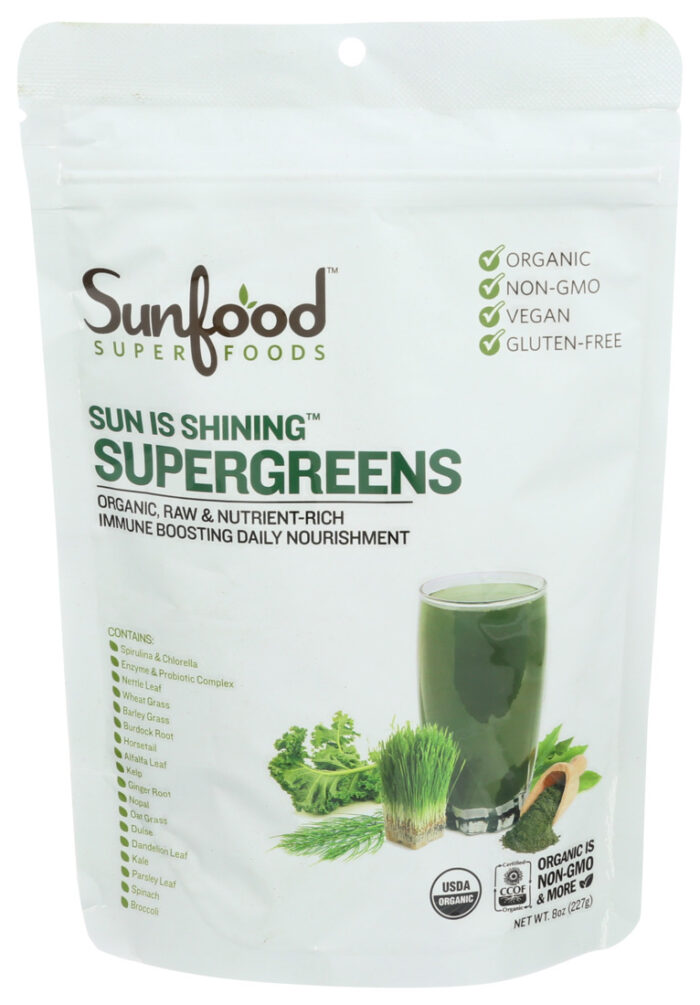 Sunfoo Supergrns,Og2,Sun Is Shng 8 Oz - Image 1