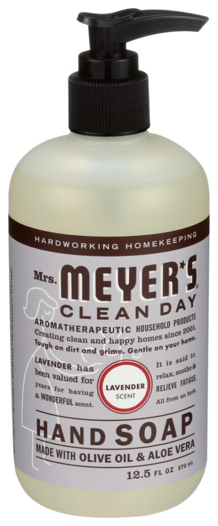 Mrs. Meyer'S Clean Day, Liquid Hand Soap Lavender, Case Of 6, 12.5 Oz