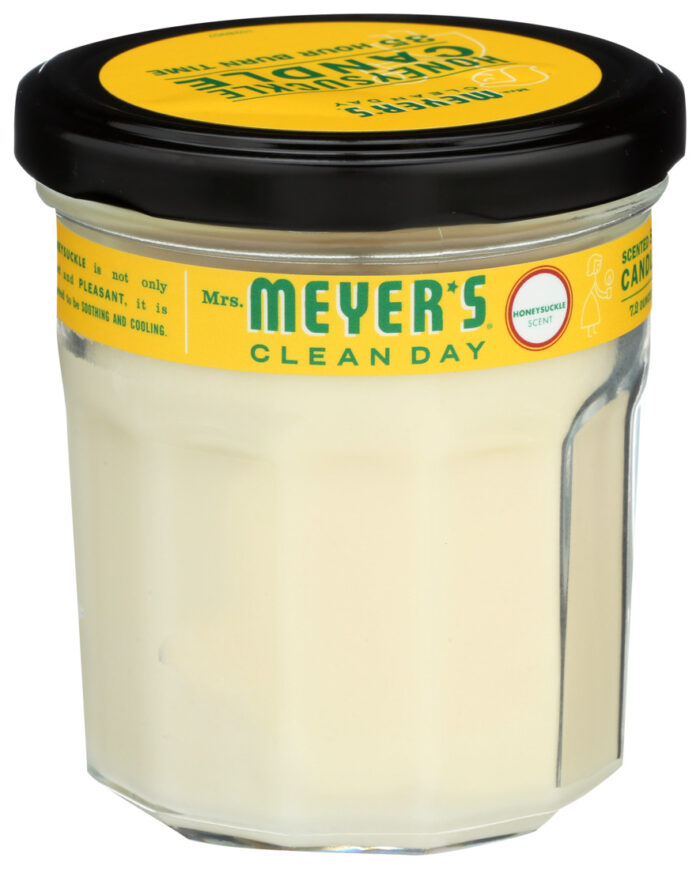 Meyers Soy Candle,Honeysuckle 7.2 Oz - Image 1