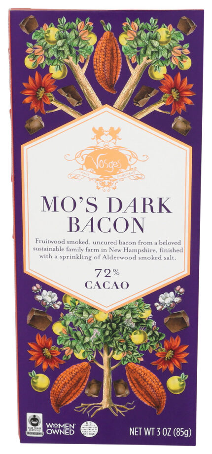 Vosges Bar,Mo'S Dark Bacon 3 Oz