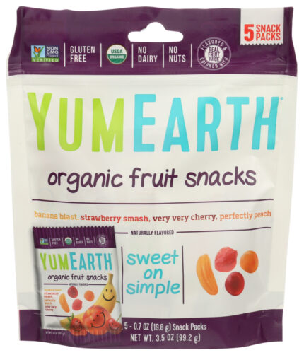 Yum Fruit Snacks,Og2 5/.7 Oz