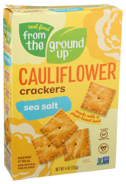 Fromth Crkr,Sea Salt,Cauliflower 4 Oz