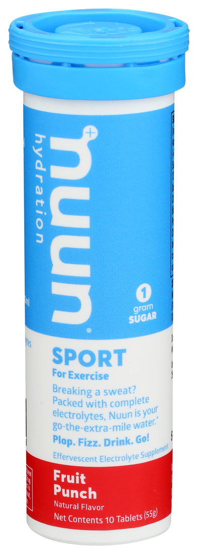 Nuun Drink Tab,Active,Frt Pnch 10 Tab