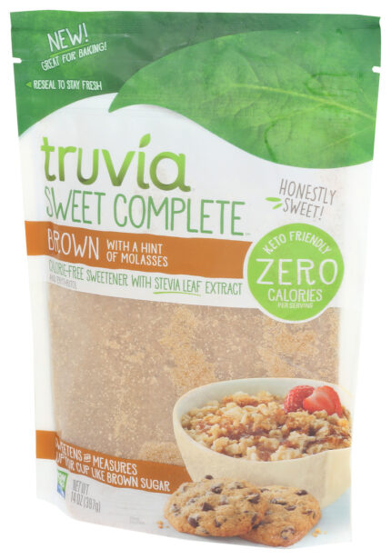Truvia, Sweet Complete Brown Calorie Free Sweetener With Stevia Leaf Extract, Case Of 8, 14 Oz