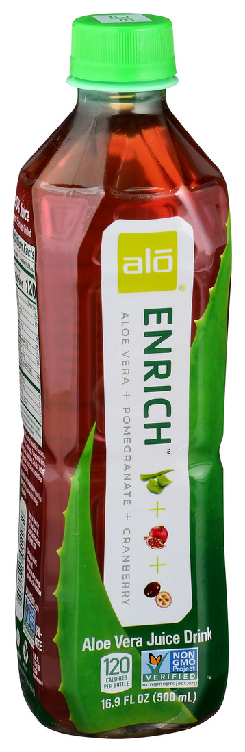 Alo Drink,Enrch,Pom/Cran/Aloe 16.9 Fz