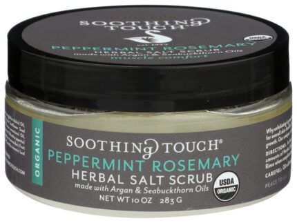 Sooth Salt Scrub,Og2,Pepp Rsmry 10 Oz