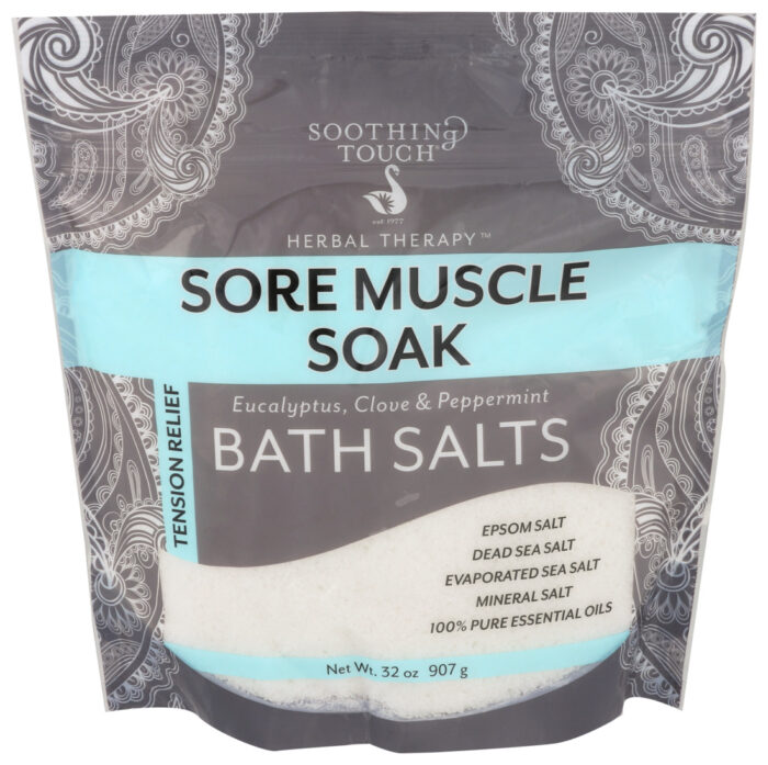 Sooth Bath Salts,Muscle Soak 32 Oz - Image 1