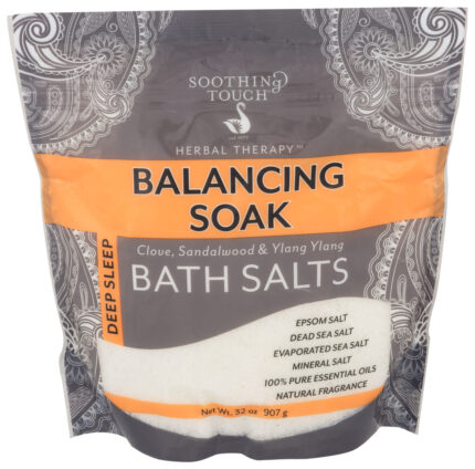 Sooth Bath Salts,Balancing Soak 32 Oz