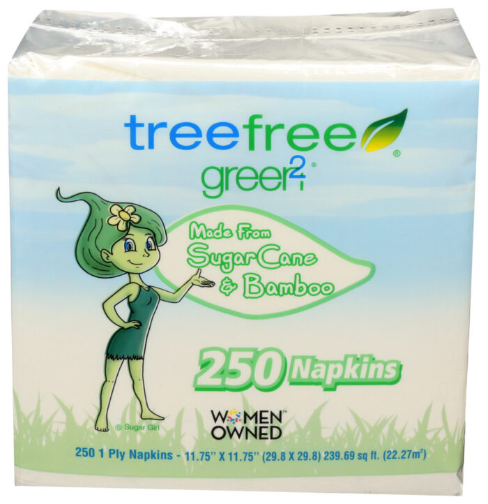 Green Napkins,Lunch 250 Ct - Image 1