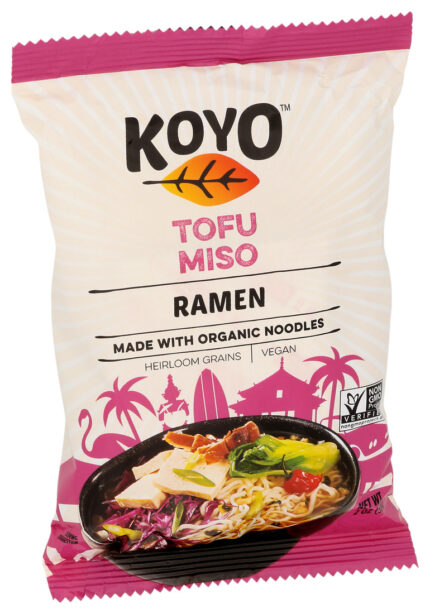 Koyo, Organic Tofu Miso Ramen, Case Of 12, 2 Oz