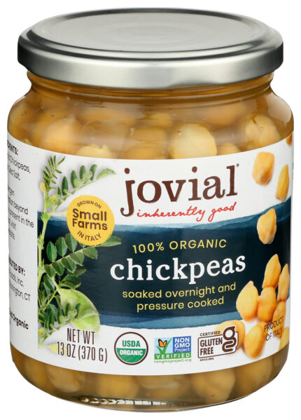 Jovial Chickpeas,Og1 13 Oz