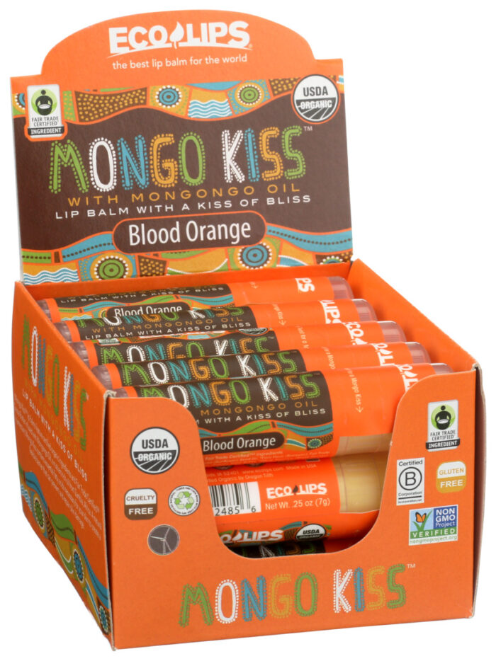 Mongo Lip Balm,Og2,Blood Orange .25 Oz - Image 1