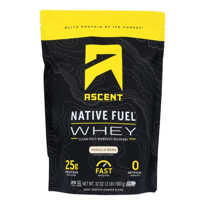 Ascenn Whey Vanilla Bean 2 Lb - Image 1