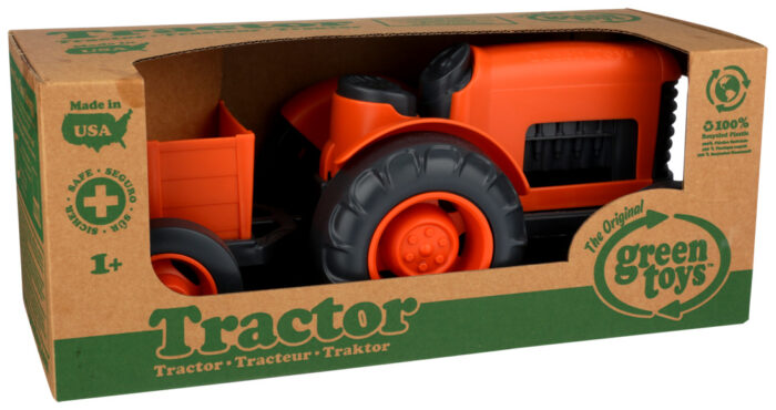 Green Toys, Farm Tractor Orange, Case Of 6, 1 Ct - Image 1