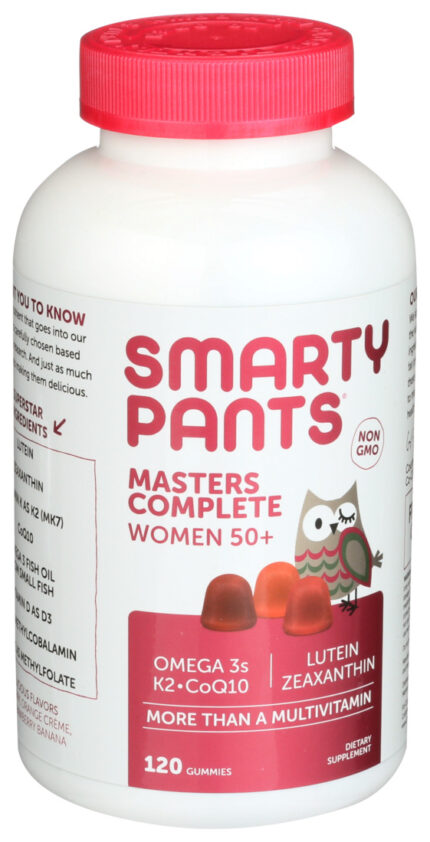 Smarty Gummy Vit,Womans Cmpl,50+ 120 Ct