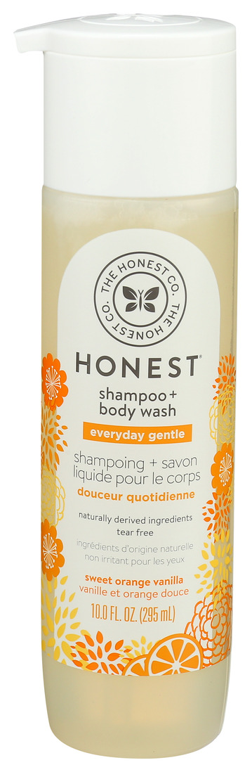 Honeco Shamp & Body Wsh,Orng/Van 10 Fz