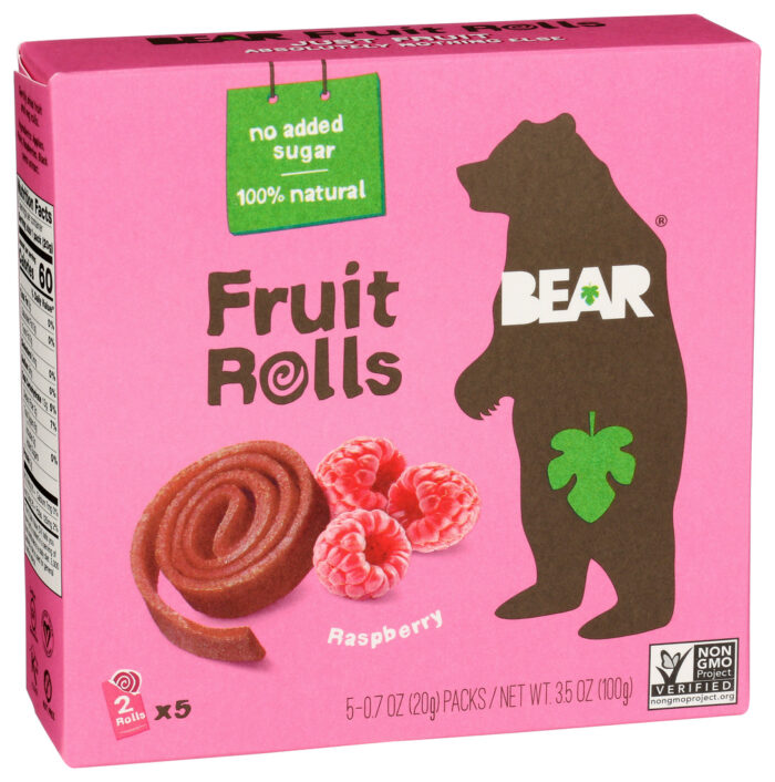 Bear Real Frt Yoyo,Raspberry 3.5 Oz - Image 1