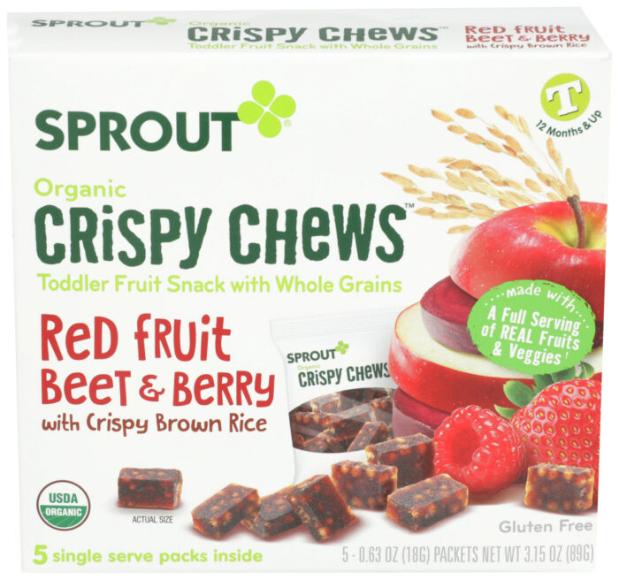 Sprout Crispy Chew,Og2,Beet&Bry 3.15 Oz - Image 1