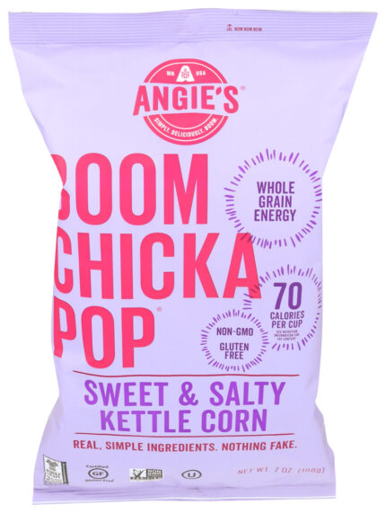 Angie'S, Boom Chicka Pop Sweet And Salty Pop, Case Of 12, 7 Oz