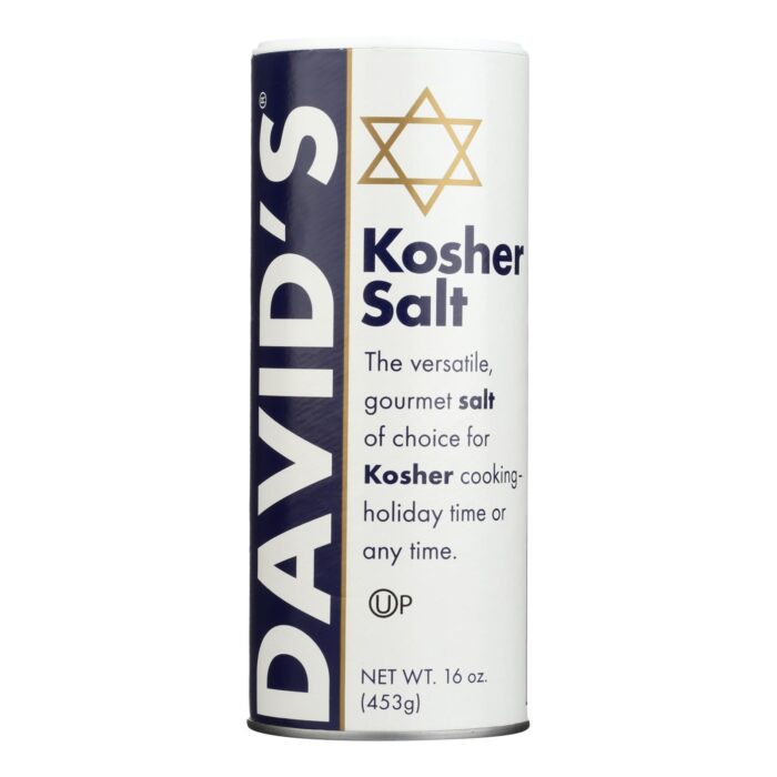 Dvids Kosher Sea Salt 16 Oz - Image 1