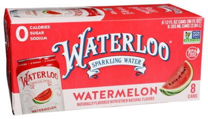 Wtrloo Sprklng Water,Watermelon 8/12 Fz