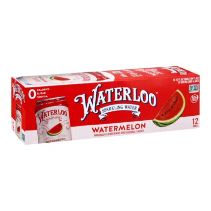 Wtrloo Sprklng Water,Watermelon 12/12 Fz