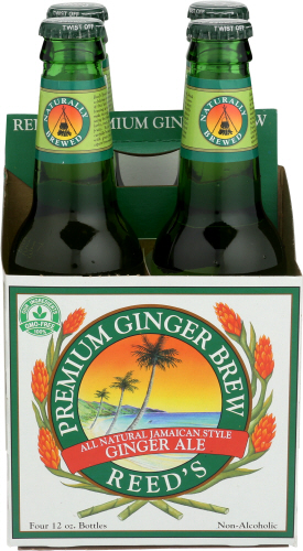 Reeds Soda 4Pk Ginger Prm 48 Fo