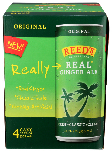 Reeds Soda Ginger Ale 48 Fo