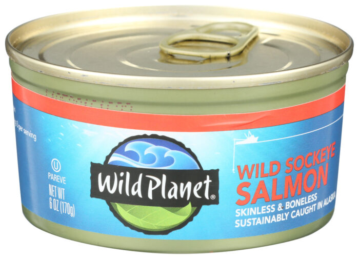 Wildpl Salmon,Wild Sockeye 6 Oz - Image 1