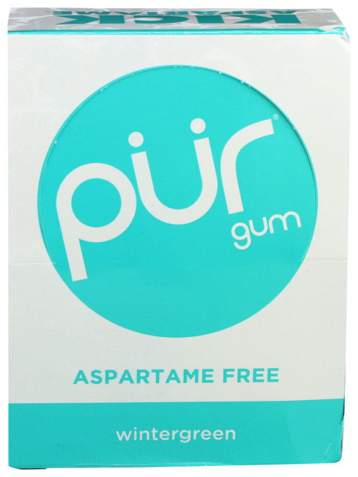 Purgum Gum,Wintergreen,9 Pc 12.6 Grm - Image 1