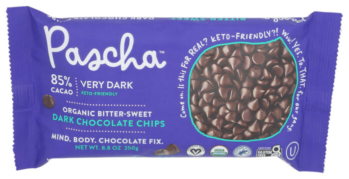 Pascha Choc Chips,Og2,Semswt,85% 8.8 Oz - Image 1