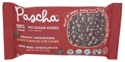 Pascha Choc Chips,Og2,Dark,Unswt 8.8 Oz