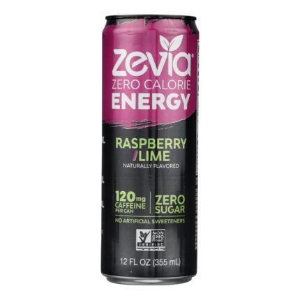 Zevia Drink,Energy,Raspbry Lm 12 Fz