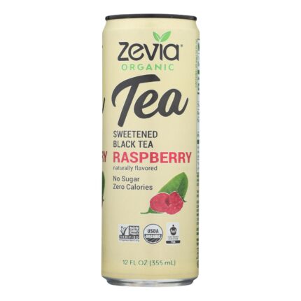 Zevia Tea,Og2,Black,Raspberry 12 Fz