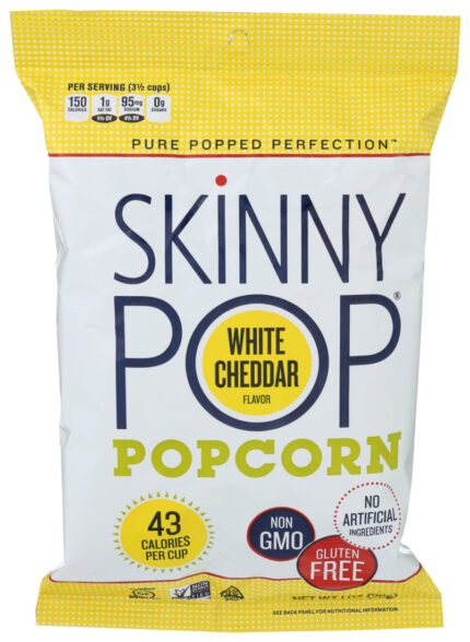 Sknpop Popcorn,Skysnk Ul Wht Ch 1 Oz
