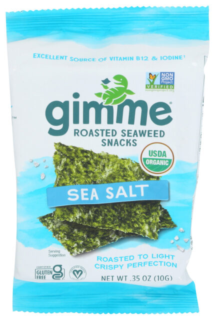Gimme1 Seaweed Snck,Og2,Sea Salt .35 Oz