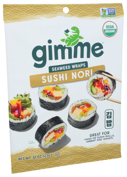 Gimme1 Sushi Nori,Og1,Wrap/Roll .81 Oz