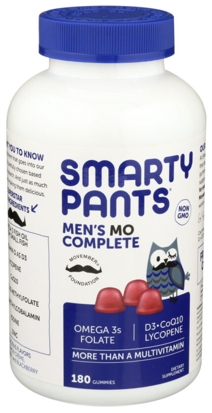 Smarty Gummy Vit,Mens Complete 180 Ct