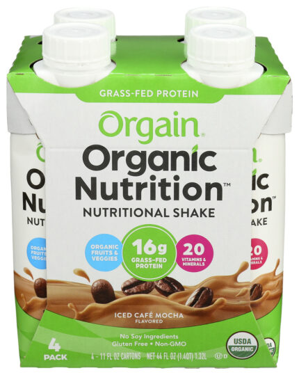 Orgain Nutr Shk,Og2,Mocha 4/11 Fz
