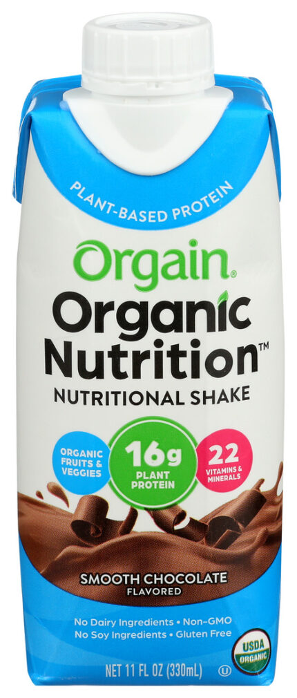 Orgain Nutr Shk,Og2,Vgn,Choc 11 Fz